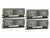 N Micro-Trains MTL 98300233 WP Western Pacific Merchandise 40' Box Cars 4-Pack