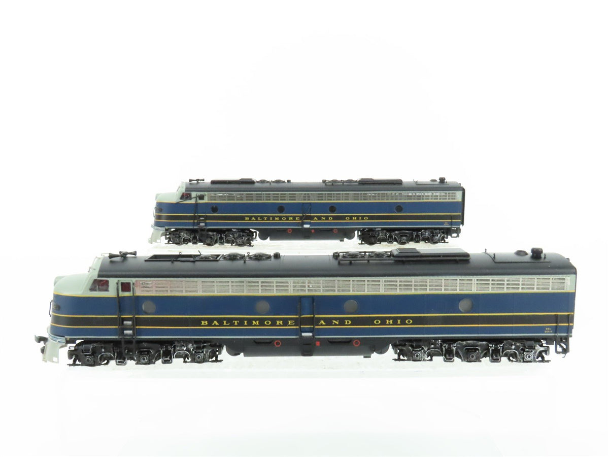 HO Scale Proto 2000 B&amp;O Baltimore &amp; Ohio E8/9A Diesel Loco 2-Unit Set