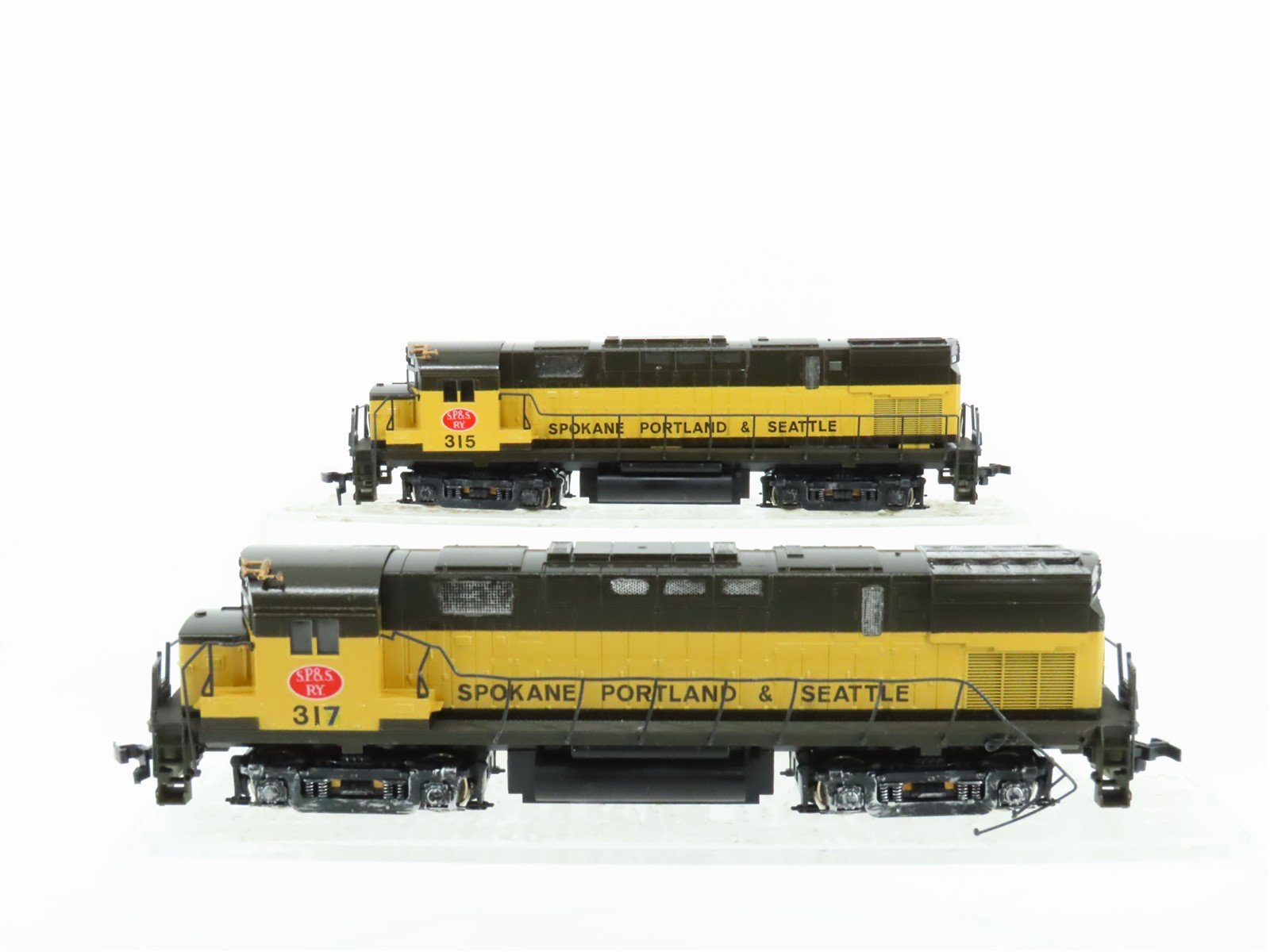 HO Scale KATO /Atlas SPS Spokane Portland & Seattle C424 Diesel Loco 2-Unit Set