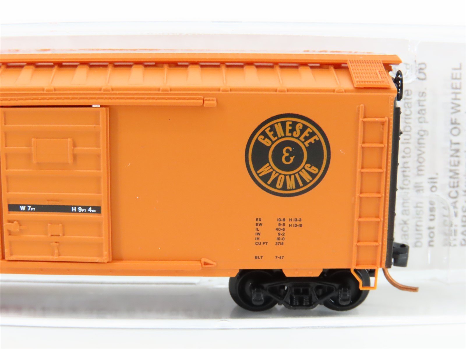 N Scale Micro-Trains MTL 02000706 GNW Genesee & Wyoming 50' Box Car #100079