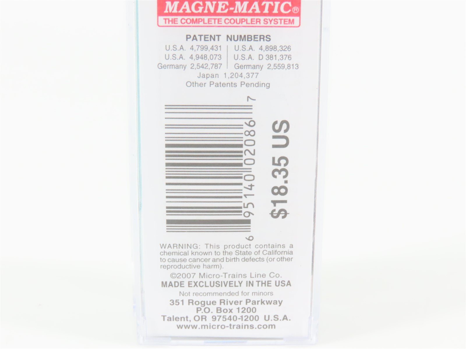 N Scale Micro-Trains MTL 07800120 CONX Conoco 50' Automobile Box Car #50004