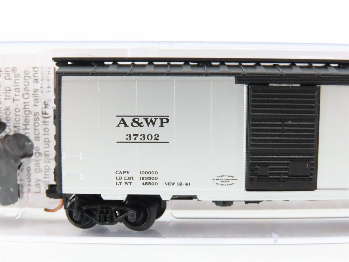 N Scale Micro-Trains MTL 02000746 A&amp;WP Atlanta &amp; Westpoint 40&#39; Box Car #37302