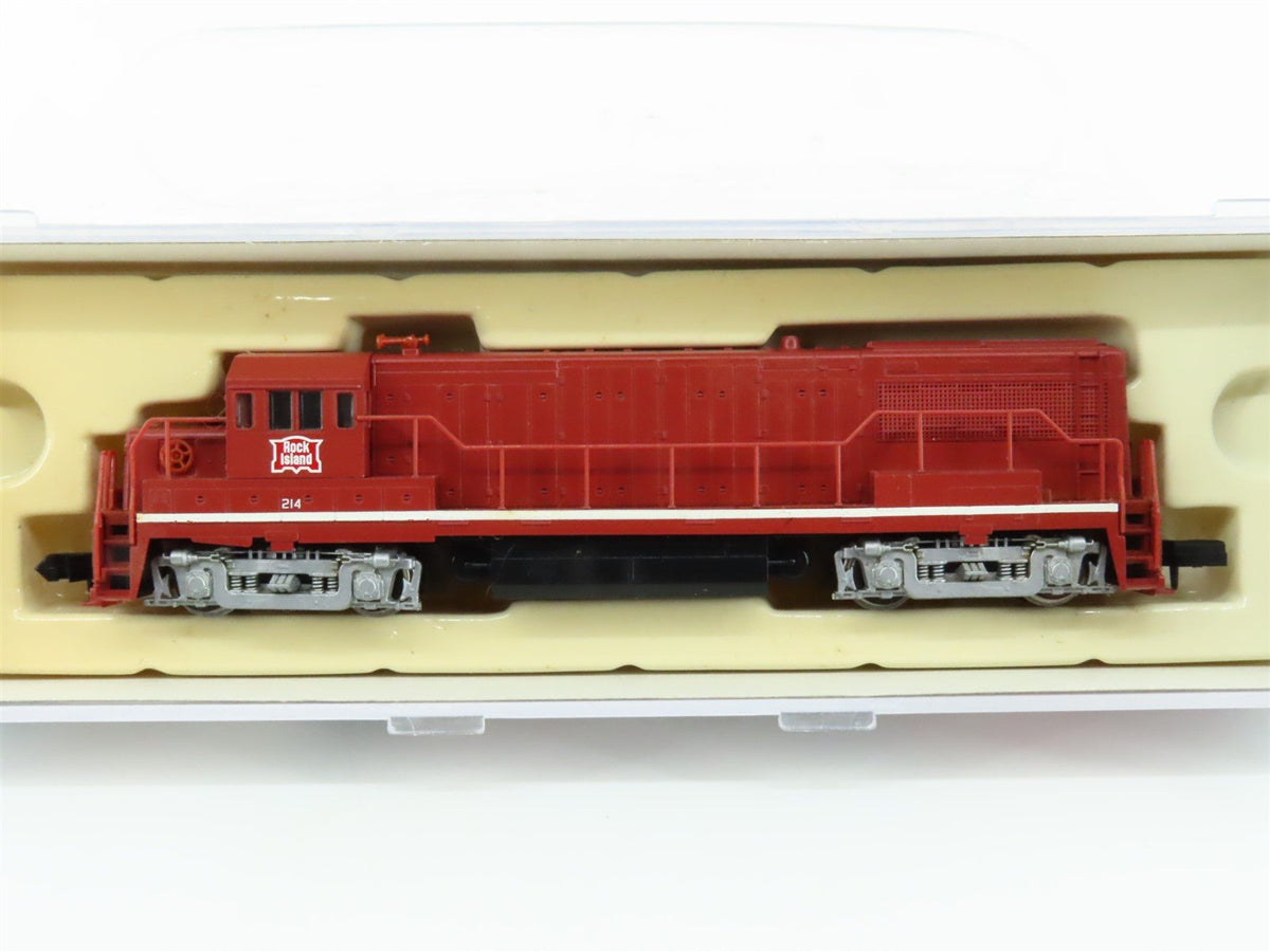 N Atlas Classic 44703 RI Rock Island GE U25B Ph. 2B Diesel #214 - DCC Ready