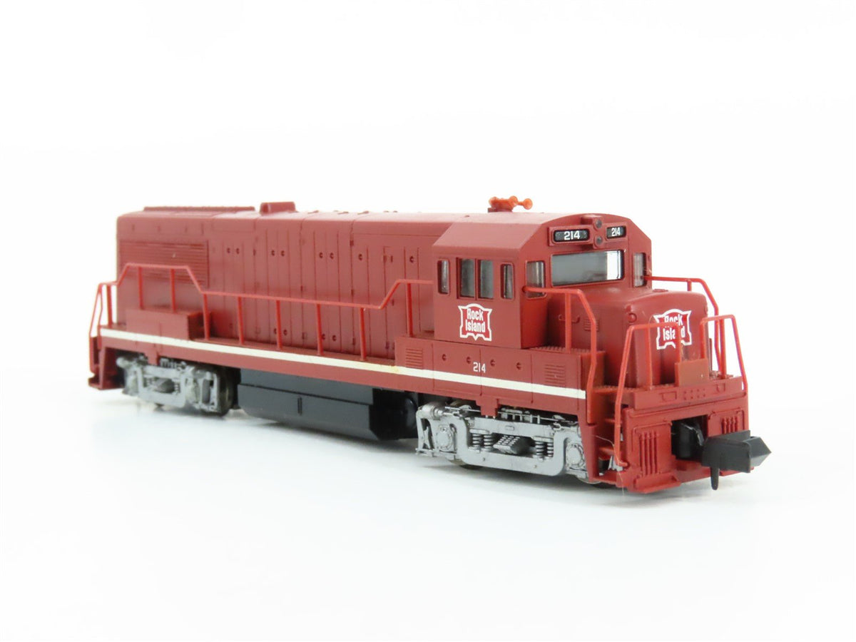 N Atlas Classic 44703 RI Rock Island GE U25B Ph. 2B Diesel #214 - DCC Ready