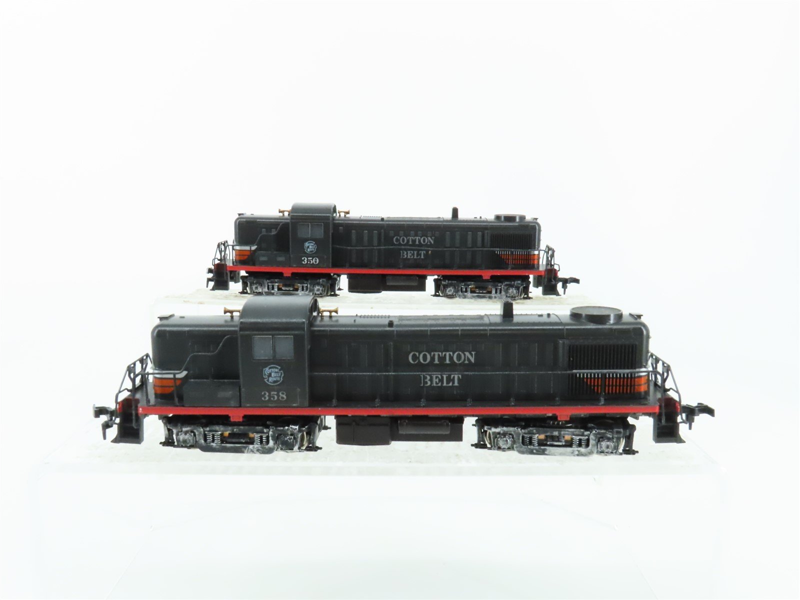 HO Scale KATO SSW Cotton Belt RS-3 Diesel Loco 2-Unit Set CUSTOM