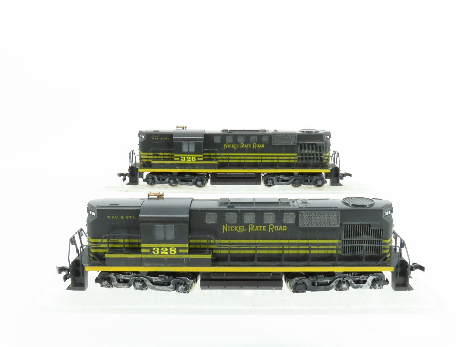 HO Scale KATO /Atlas NKP Nickel Plate Road RS11 Diesel Loco 2-Unit Set CUSTOM