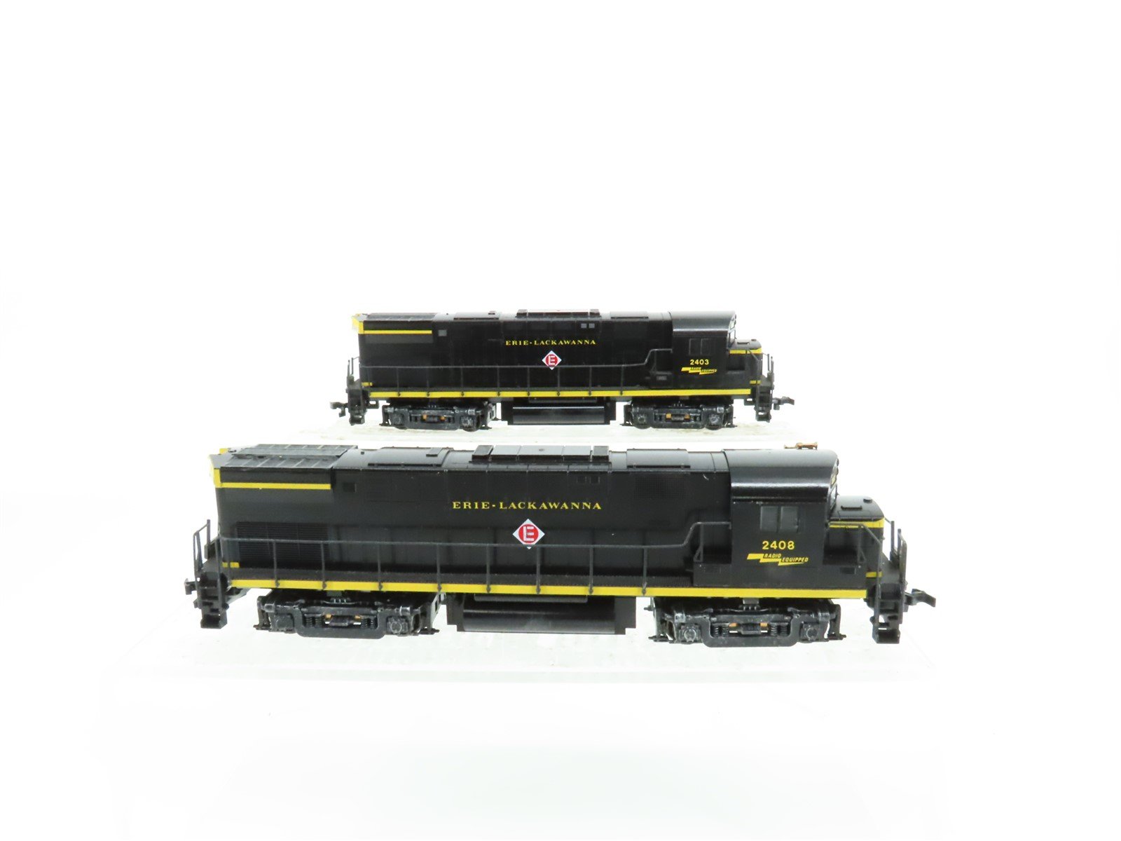 HO Scale KATO /Atlas EL Erie Lackawanna C424 Diesel Loco 2-Unit Set