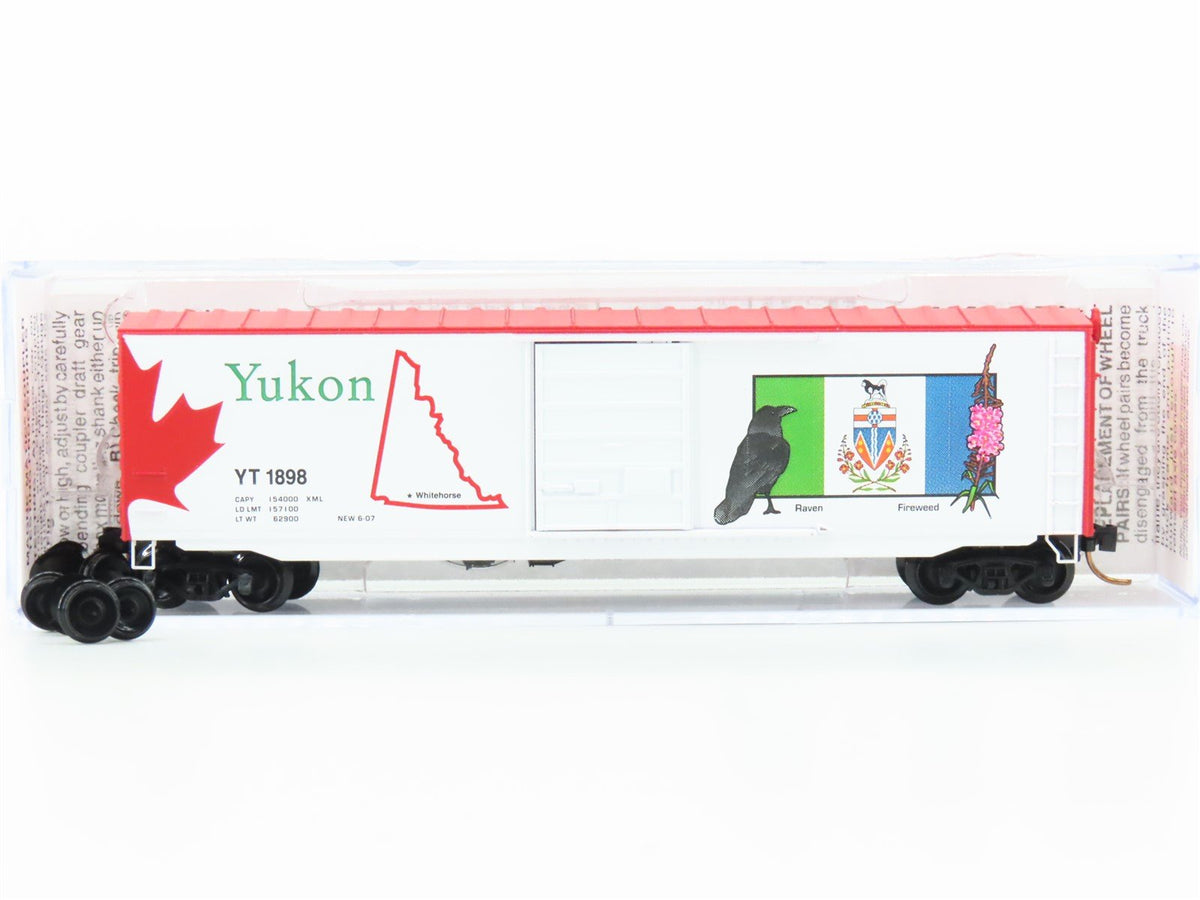 N Scale Micro-Trains MTL 07700157 YT Yukon Territory 40&#39; Box Car #990