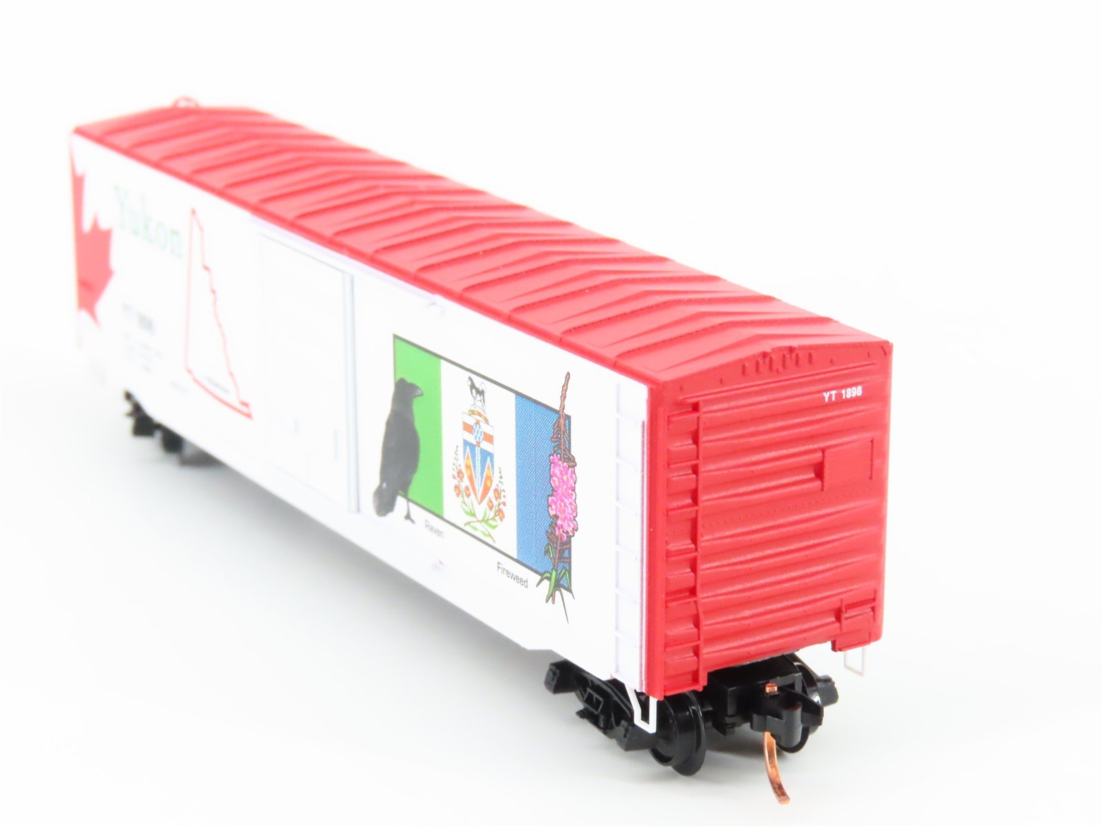 N Scale Micro-Trains MTL 07700157 YT Yukon Territory 40' Box Car #990