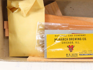 HO Scale Laconia Wood Kit #3070 NX Bull Frog Beer Reefer #3070