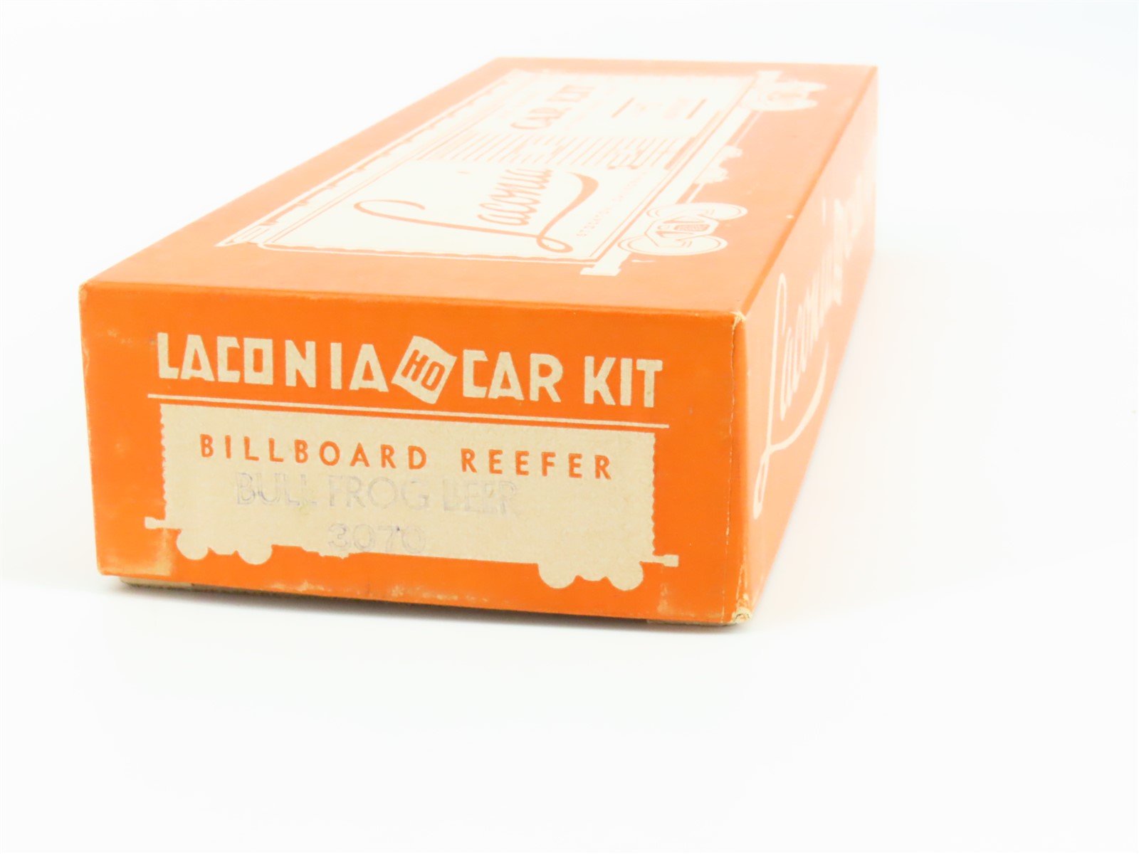 HO Scale Laconia Wood Kit #3070 NX Bull Frog Beer Reefer #3070