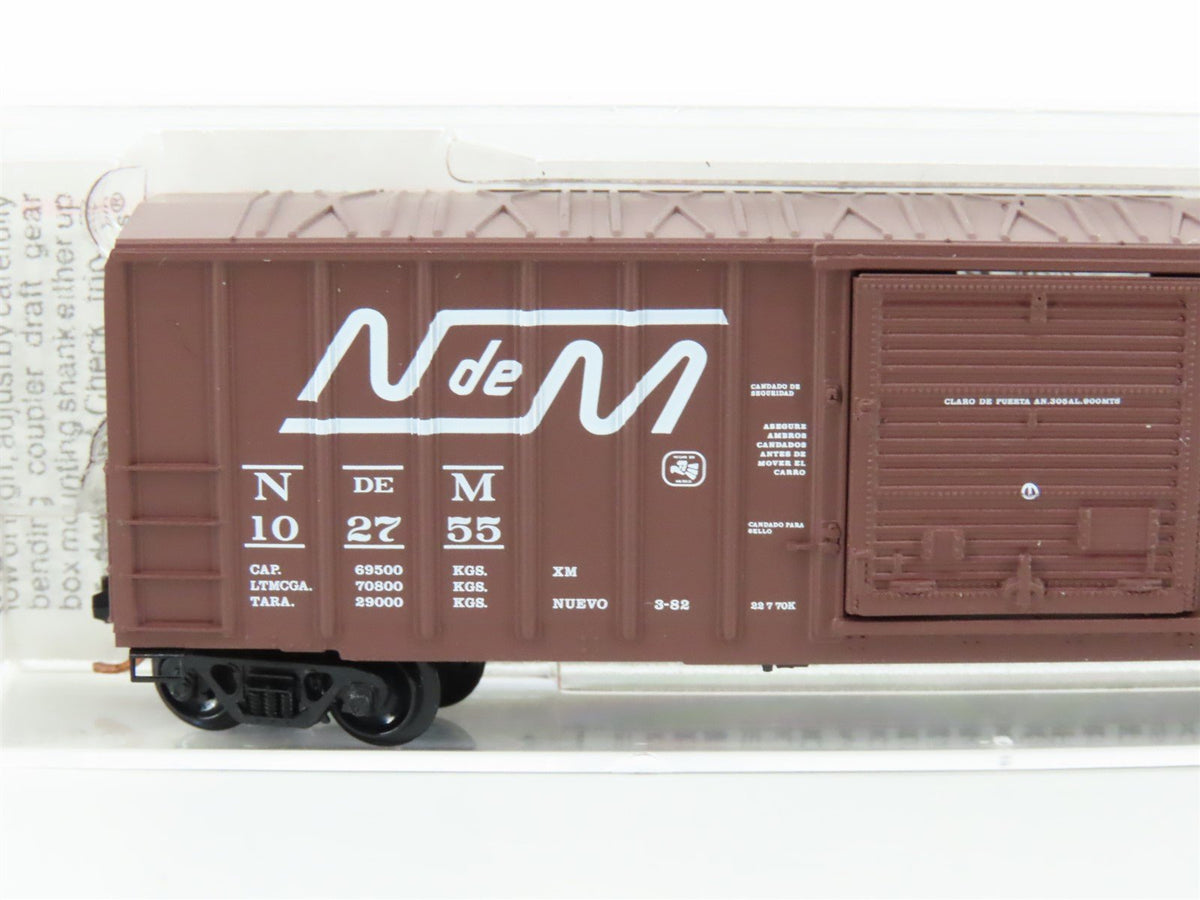 N Micro-Trains MTL 25320 N de M National Railway of Mexico 50&#39; Box Car #102755
