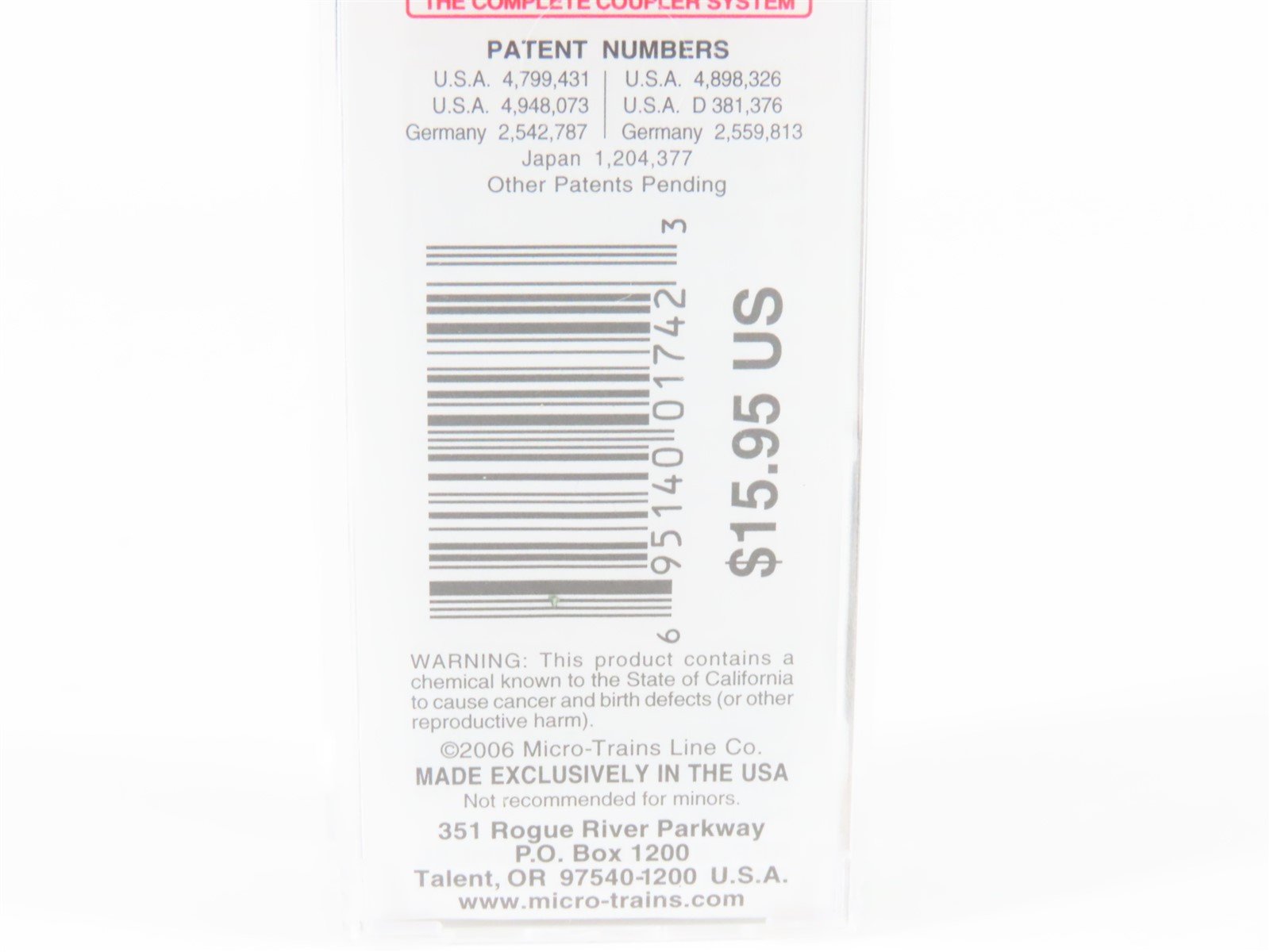 N Scale Micro-Trains MTL 03800390 BAR Bangor & Aroostook Fraser 50' Box Car #501