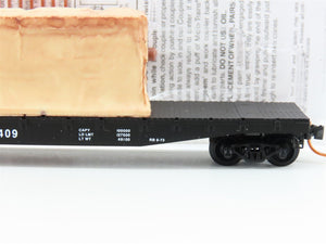 N Micro-Trains MTL 04500350 ACL Atlantic Coast Line 50' Flat Car #77409 w/load