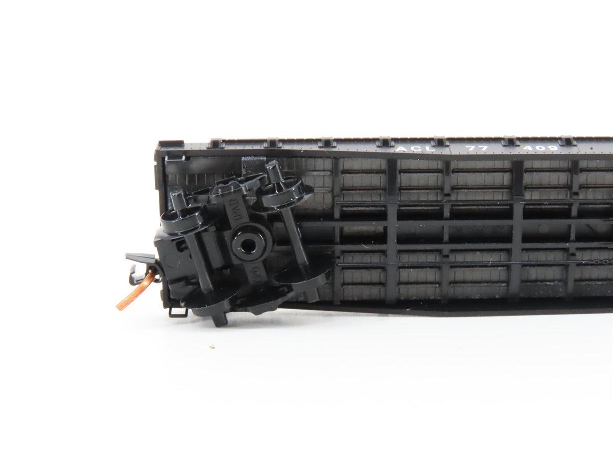 N Micro-Trains MTL 04500350 ACL Atlantic Coast Line 50&#39; Flat Car #77409 w/load