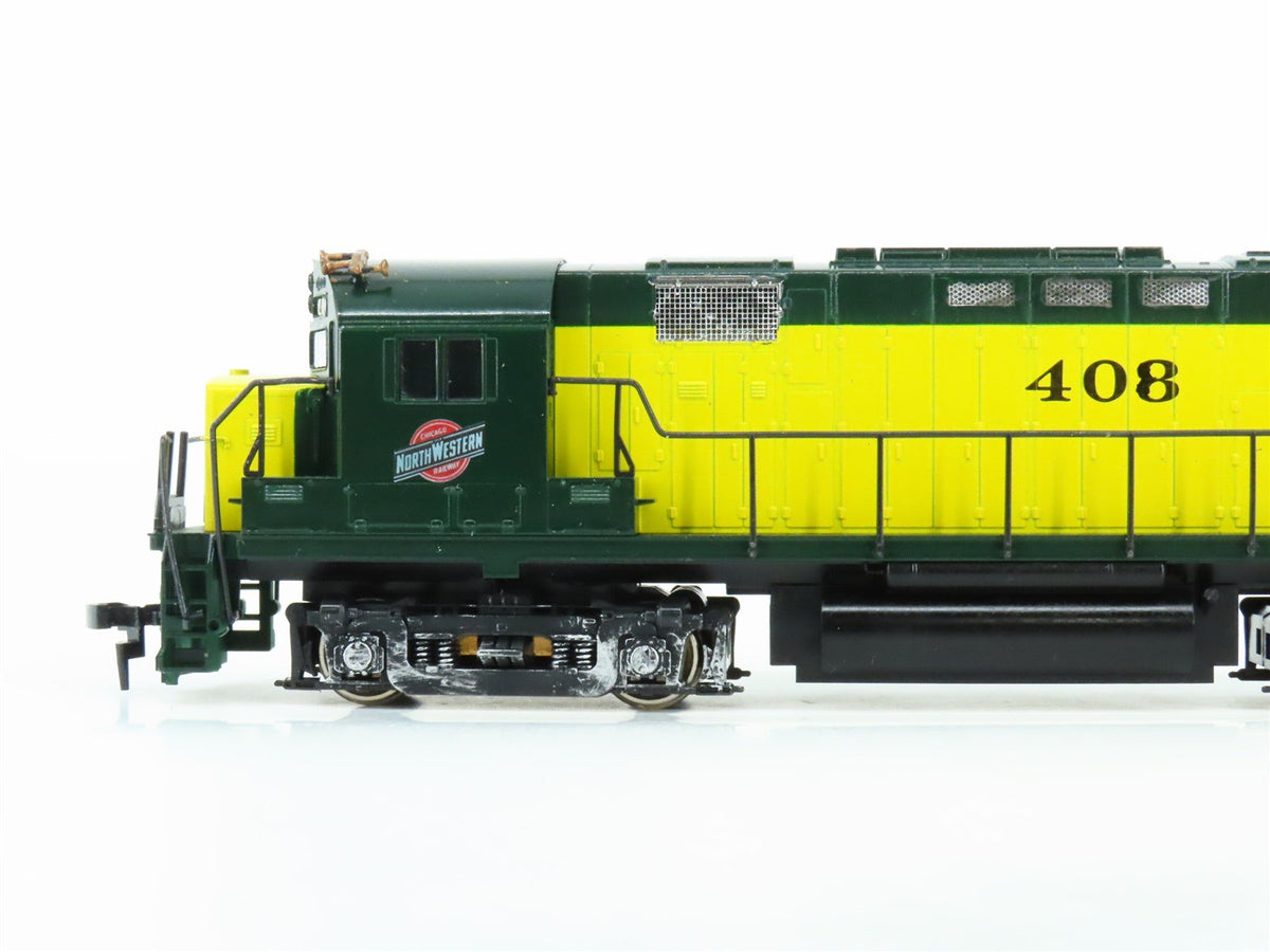 HO Scale KATO CNW Chicago Northwestern C424 Diesel Loco 2-Unit Set Customized