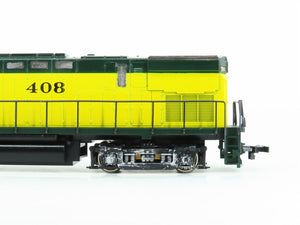HO Scale KATO CNW Chicago Northwestern C424 Diesel Loco 2-Unit Set Customized