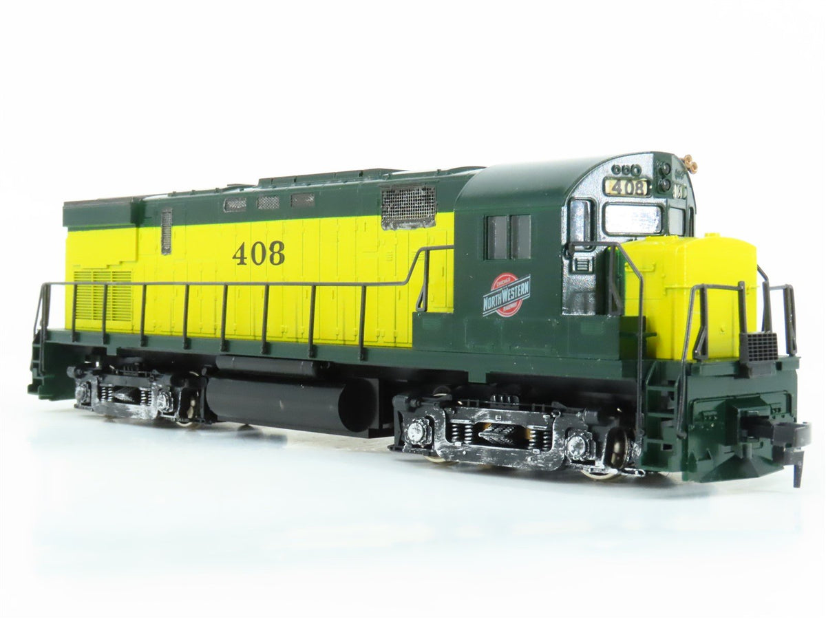 HO Scale KATO CNW Chicago Northwestern C424 Diesel Loco 2-Unit Set Customized