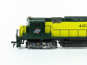 HO Scale KATO CNW Chicago Northwestern C424 Diesel Loco 2-Unit Set Customized
