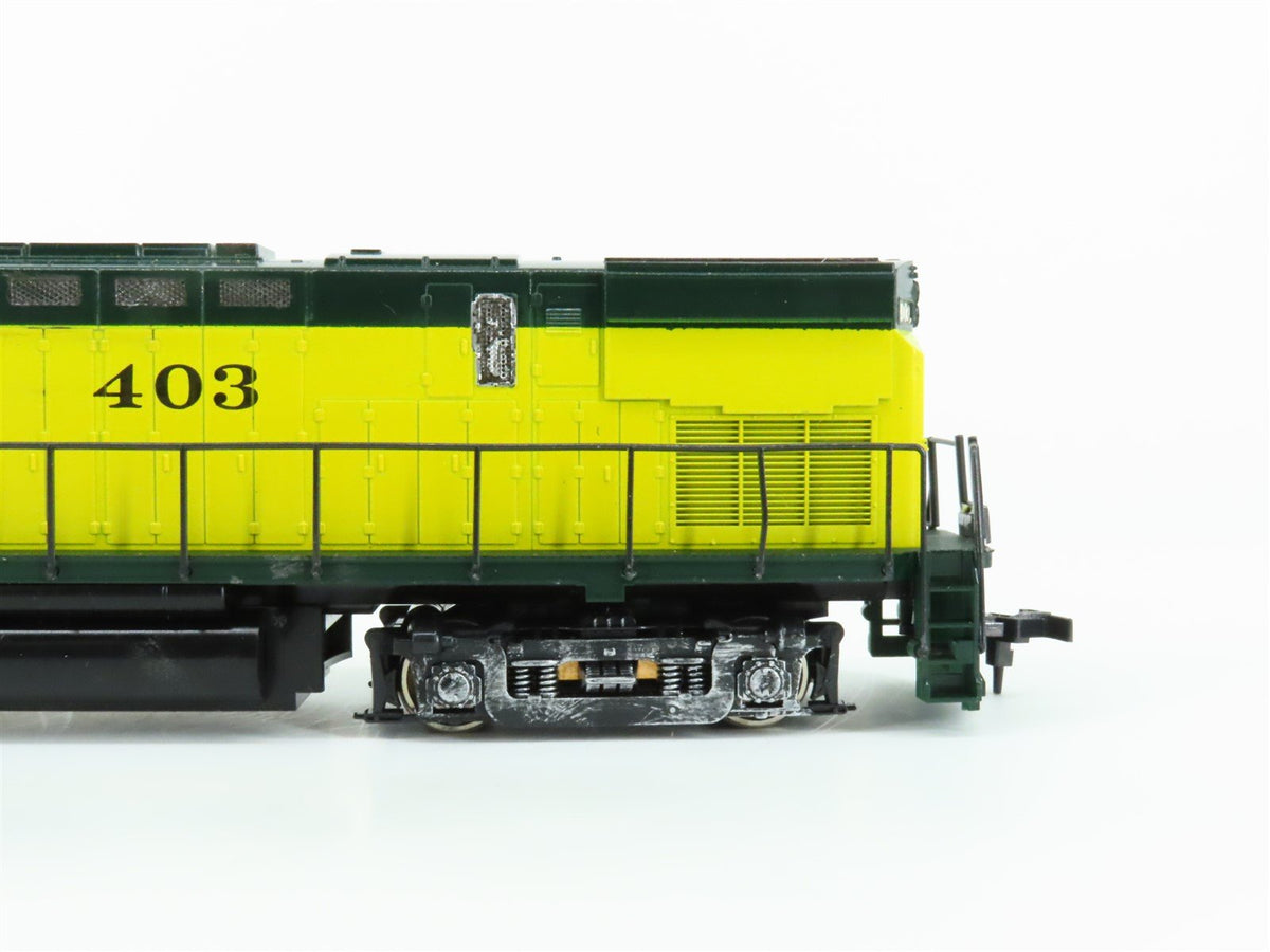 HO Scale KATO CNW Chicago Northwestern C424 Diesel Loco 2-Unit Set Customized