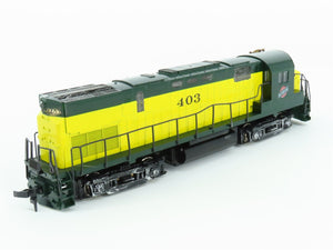 HO Scale KATO CNW Chicago Northwestern C424 Diesel Loco 2-Unit Set Customized