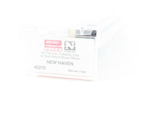 N Scale Micro-Trains MTL 45270 NH New Haven 50' Flat Car #85382 w/load