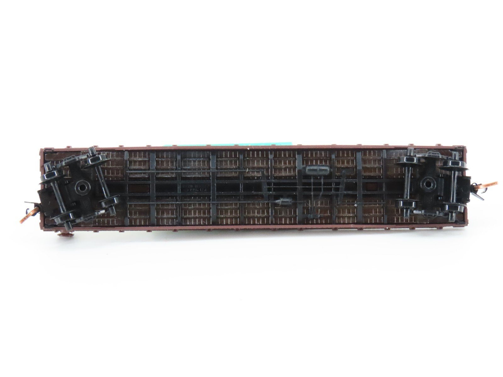 N Scale Micro-Trains MTL 04500310 LV Lehigh Valley 50' Flat Car #10038 w/load