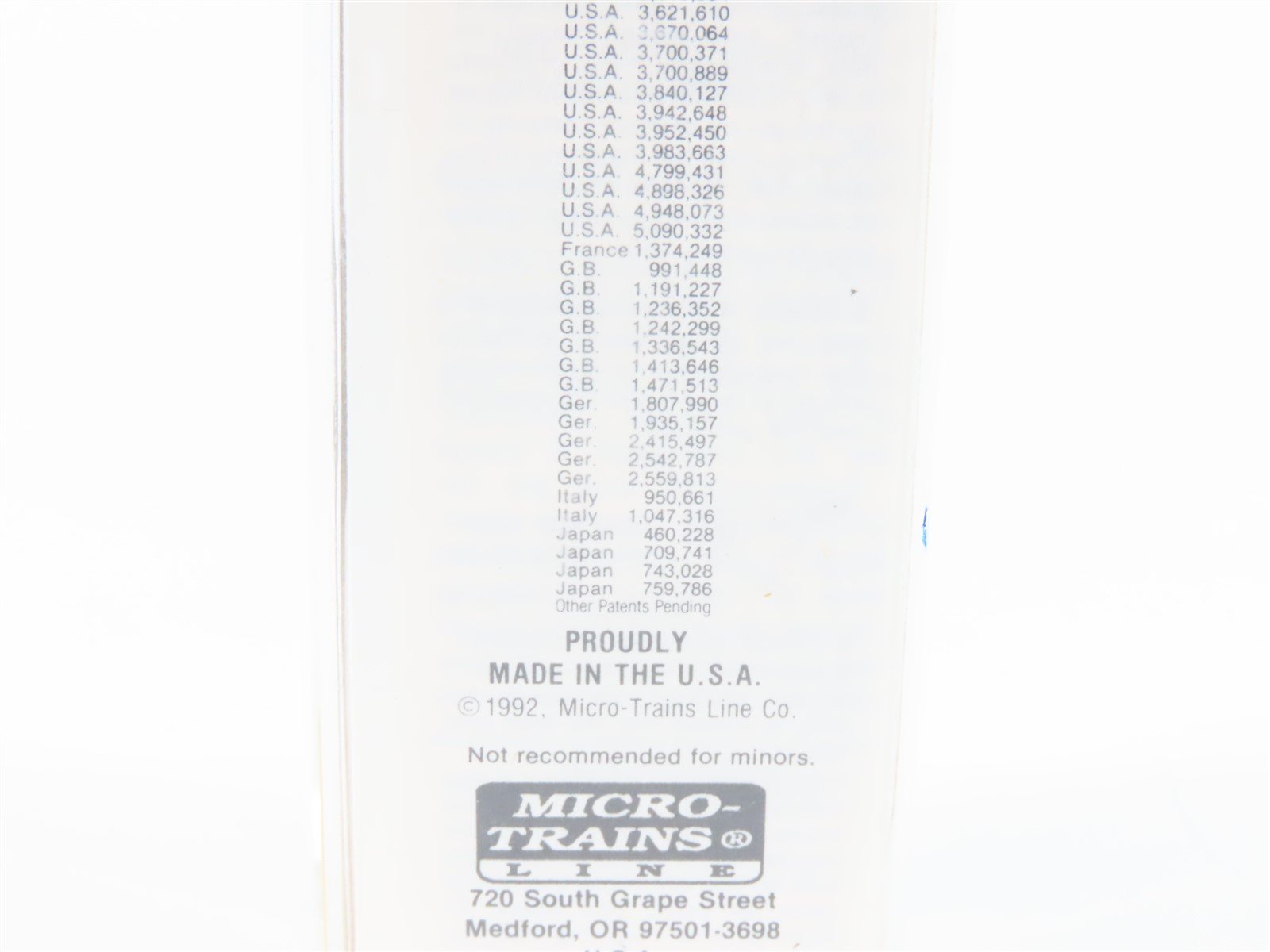 N Scale Micro-Trains MTL 50100 UP Union Pacific 34' Wood Sheathed Caboose #3232