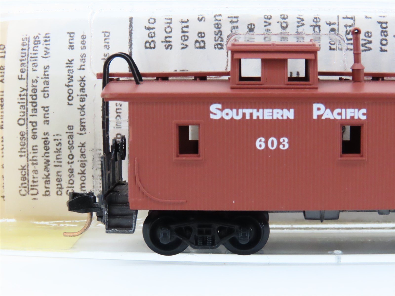 N Scale Kadee Micro-Trains MTL 50070 SP Southern Pacific 34' Caboose #603