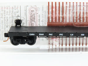 N Scale Micro-Trains MTL 44040 CP Canadian Pacific 50' Flat Car #300057