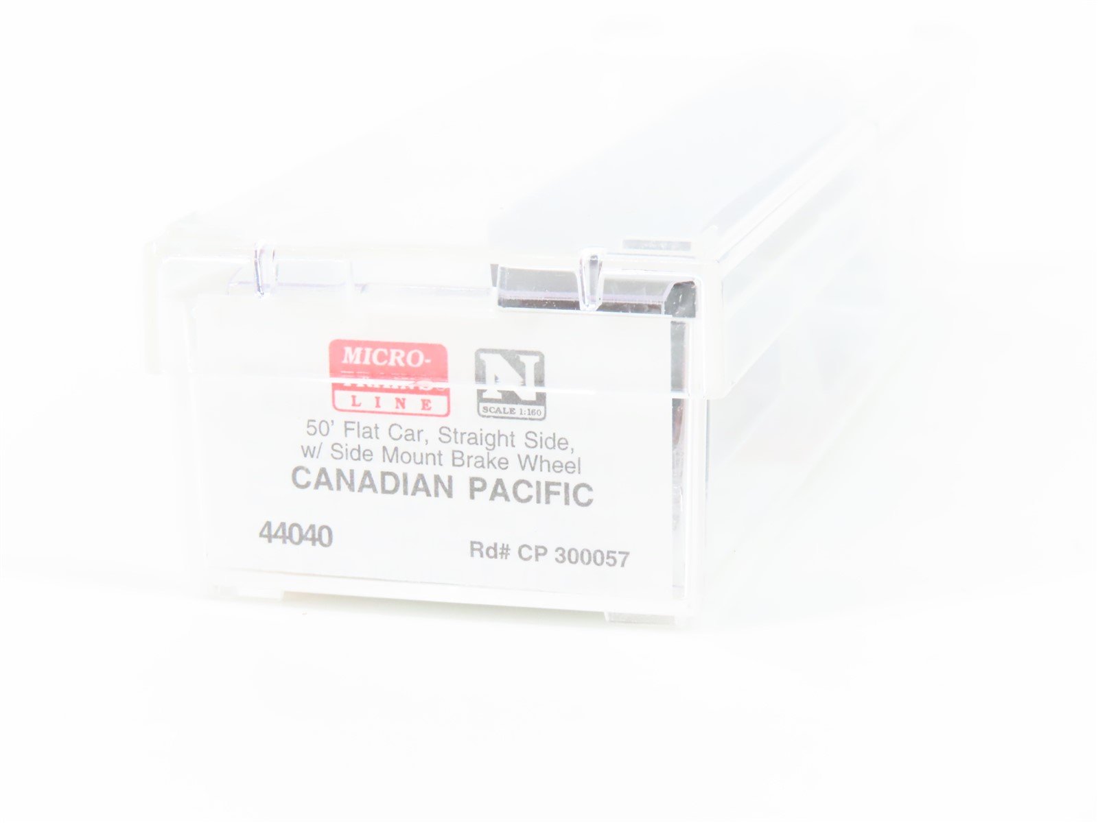 N Scale Micro-Trains MTL 44040 CP Canadian Pacific 50' Flat Car #300057