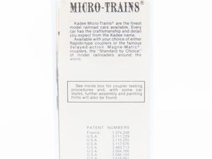 N Scale Kadee Micro-Trains MTL 50040 ATSF Santa Fe Railroad 34' Caboose #1204