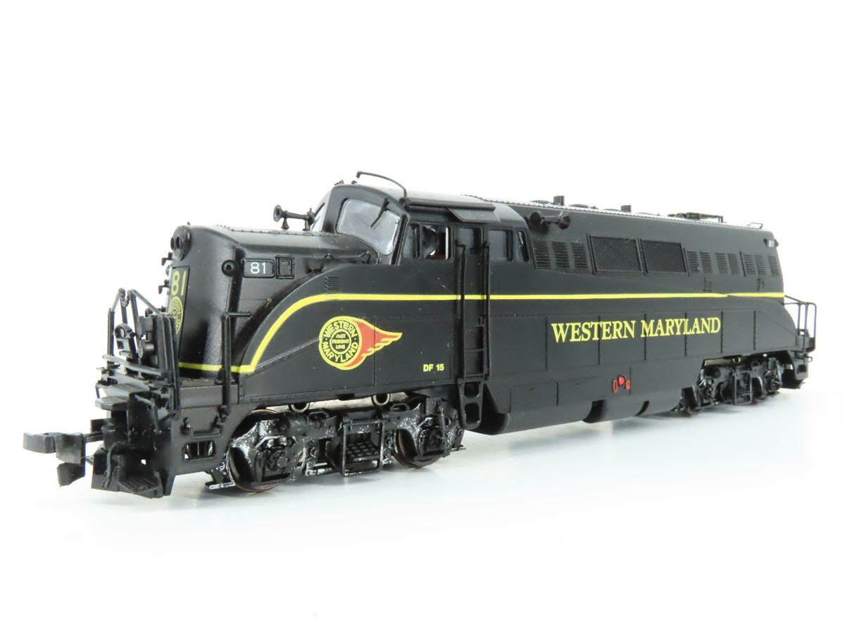HO Scale Proto 2000 WM Western Maryland BL2 Diesel Loco 2-Unit Set Customized