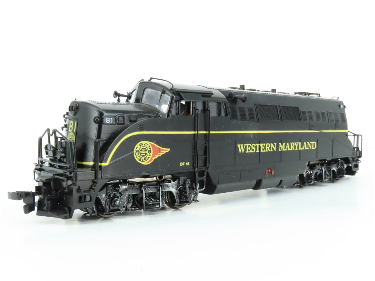 HO Scale Proto 2000 WM Western Maryland BL2 Diesel Loco 2-Unit Set Customized