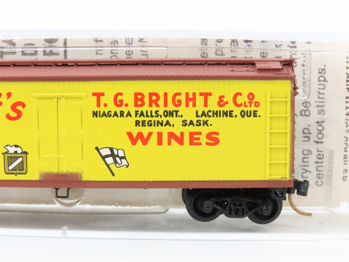 N Scale Kadee Micro-Trains MTL 49210 TGBX Bright&#39;s Wine Reefer #101