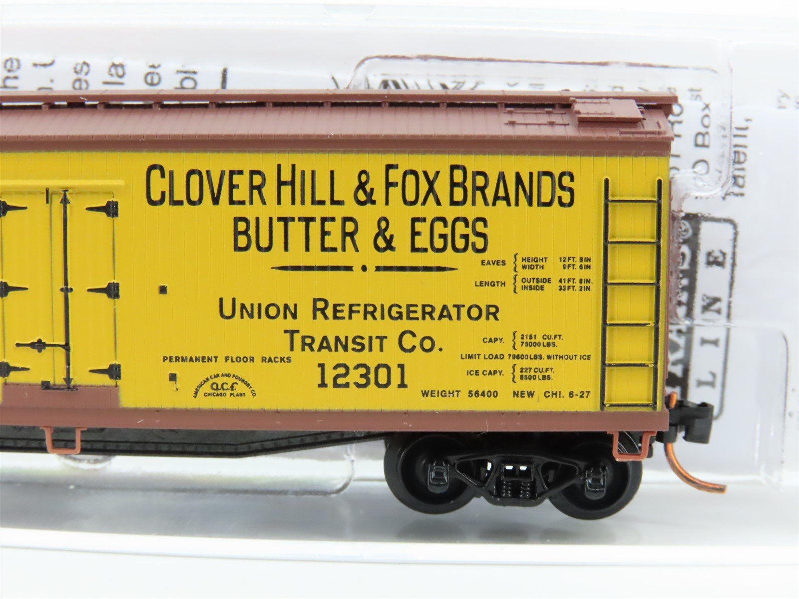 N Scale Micro-Trains MTL 04900590 URTC Fox River Butter 40' Reefer #12301