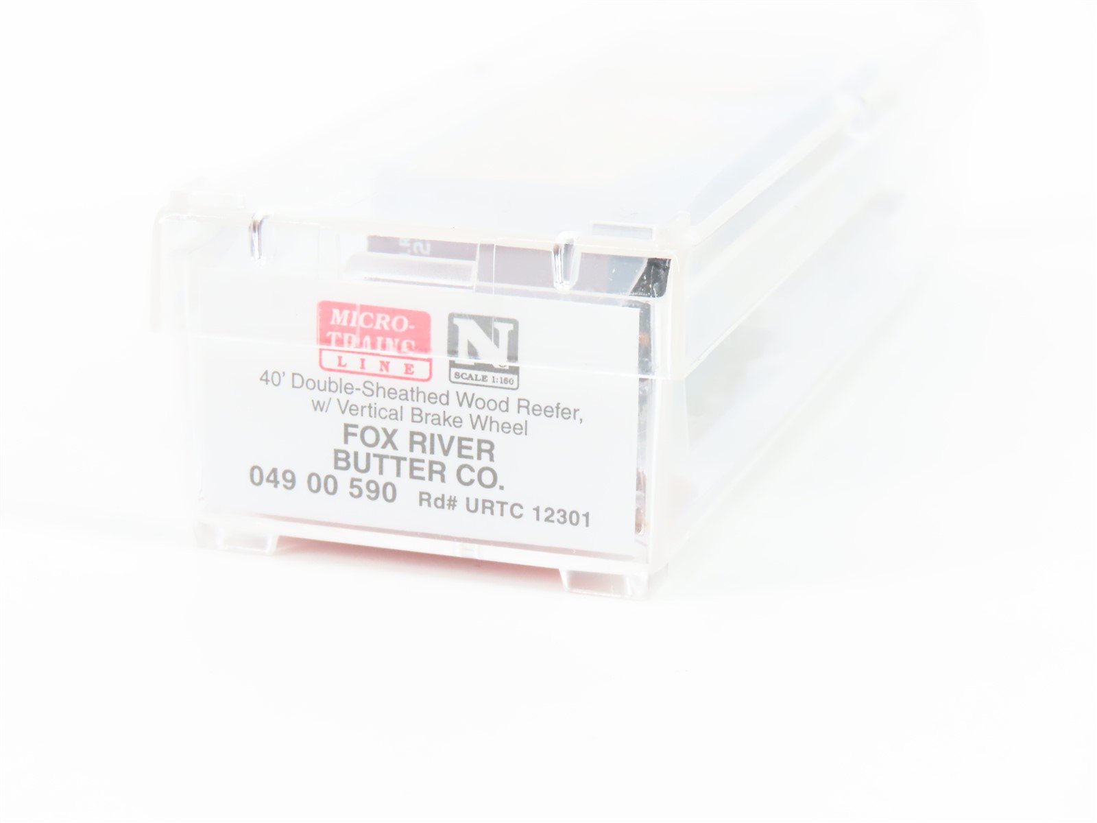 N Scale Micro-Trains MTL 04900590 URTC Fox River Butter 40' Reefer #12301