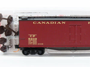 N Scale Micro-Trains MTL 04900530 CP Canadian Pacific 40' Wood Reefer #5609