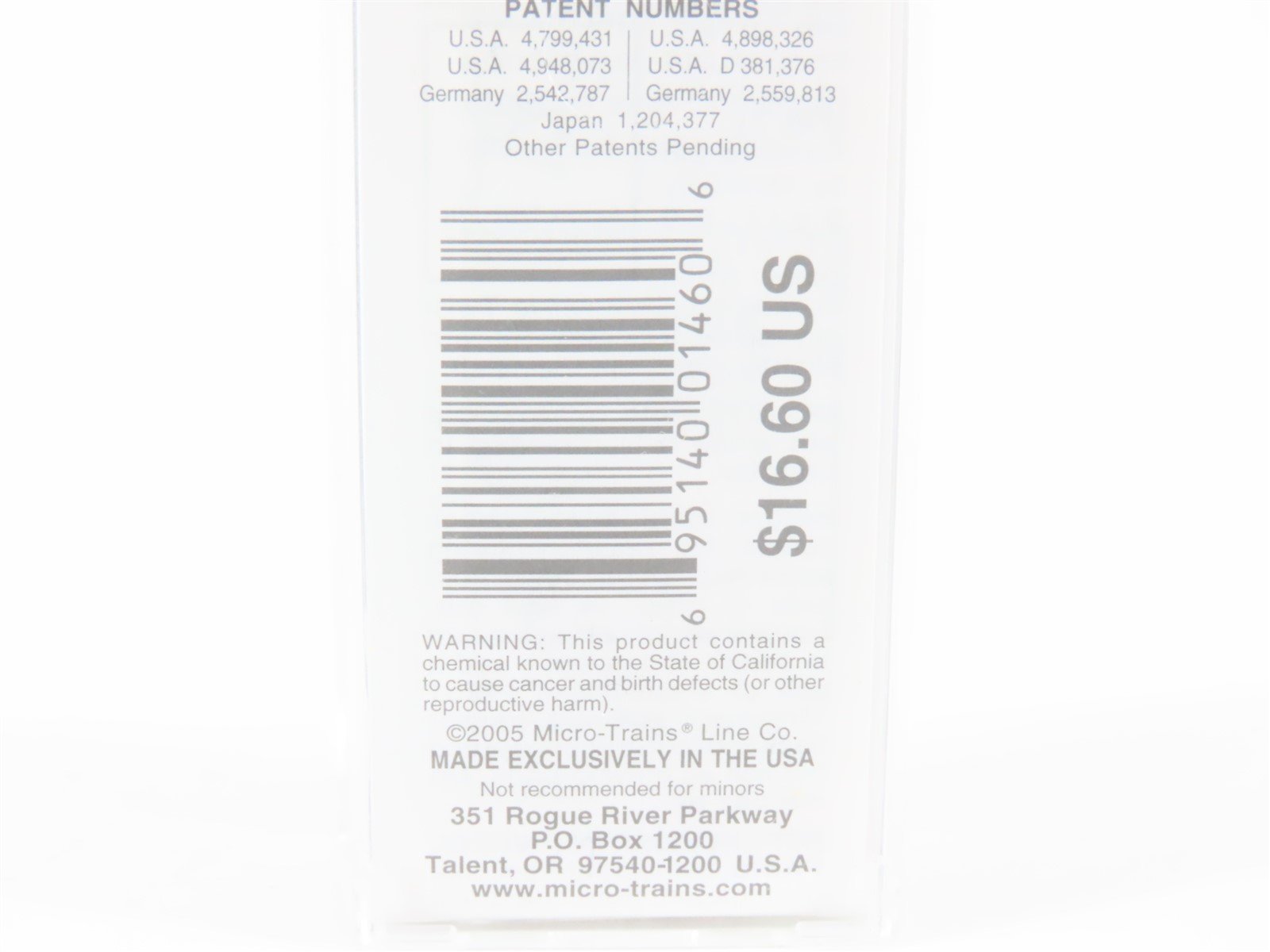 N Scale Micro-Trains MTL 04900530 CP Canadian Pacific 40' Wood Reefer #5609