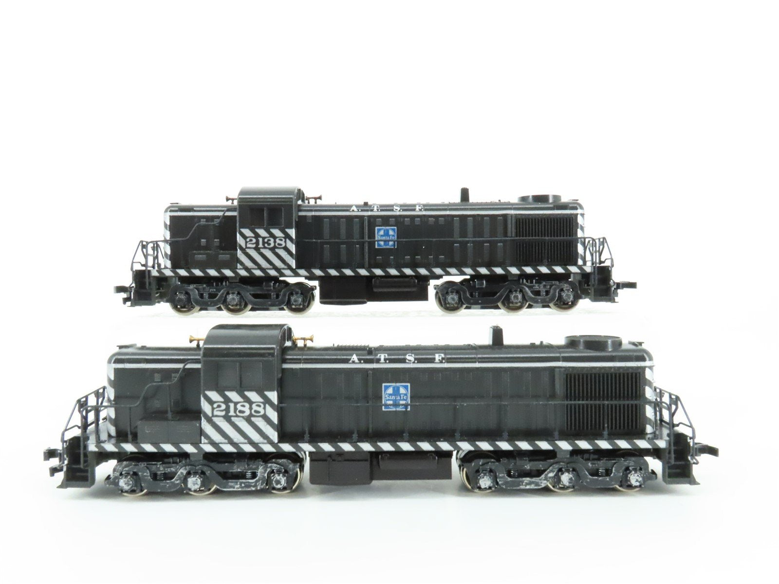 HO Scale KATO ATSF Santa Fe RSD4/5 Diesel Loco 2-Unit Set Customized