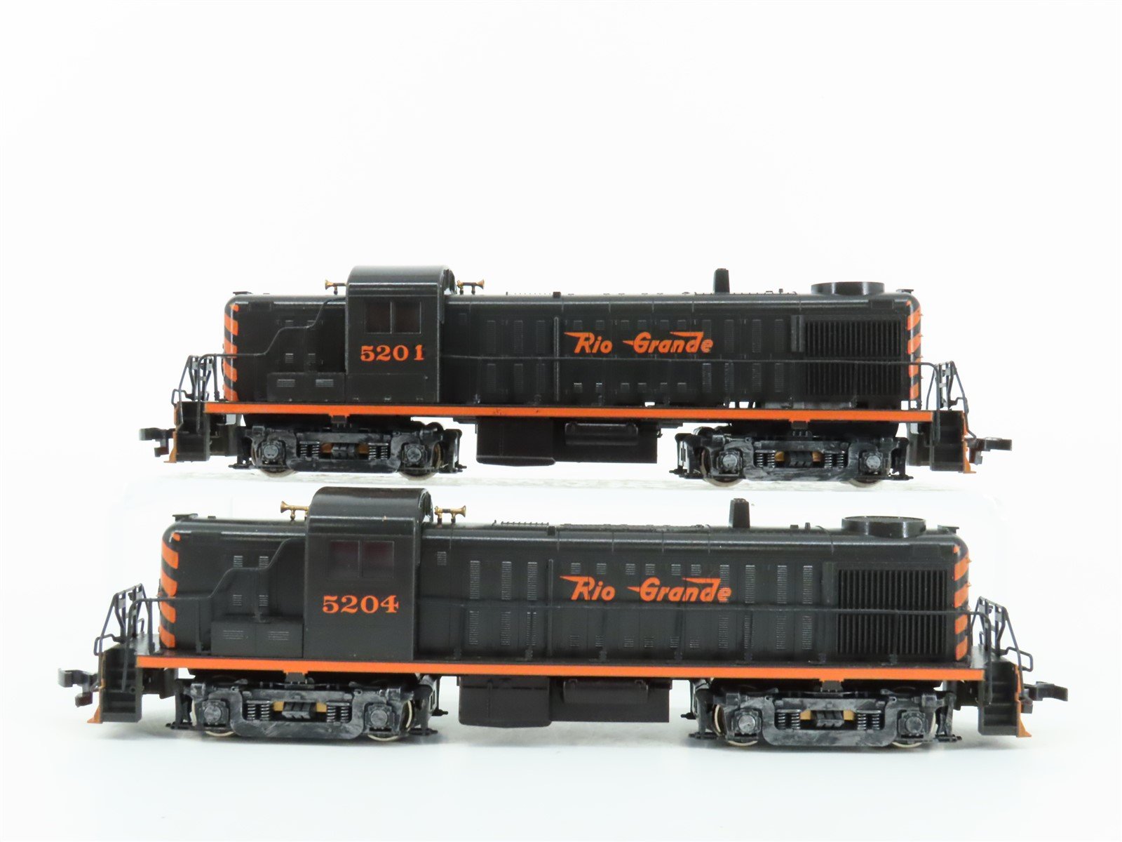 HO Scale KATO DRGW Rio Grande RS-3 Diesel Loco 2-Unit Set Customized