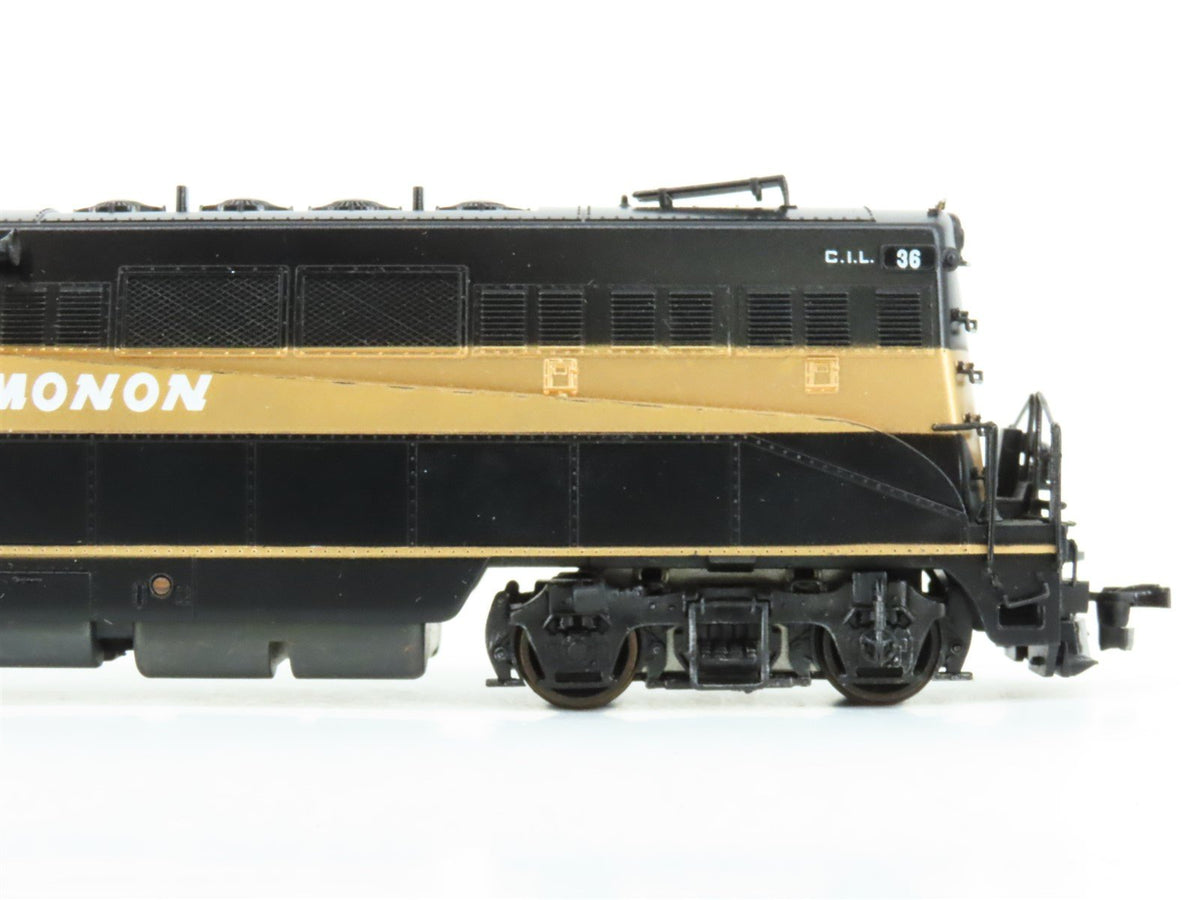HO Scale Proto 2000 CIL Monon BL2 Diesel Loco 2-Unit Set Customized