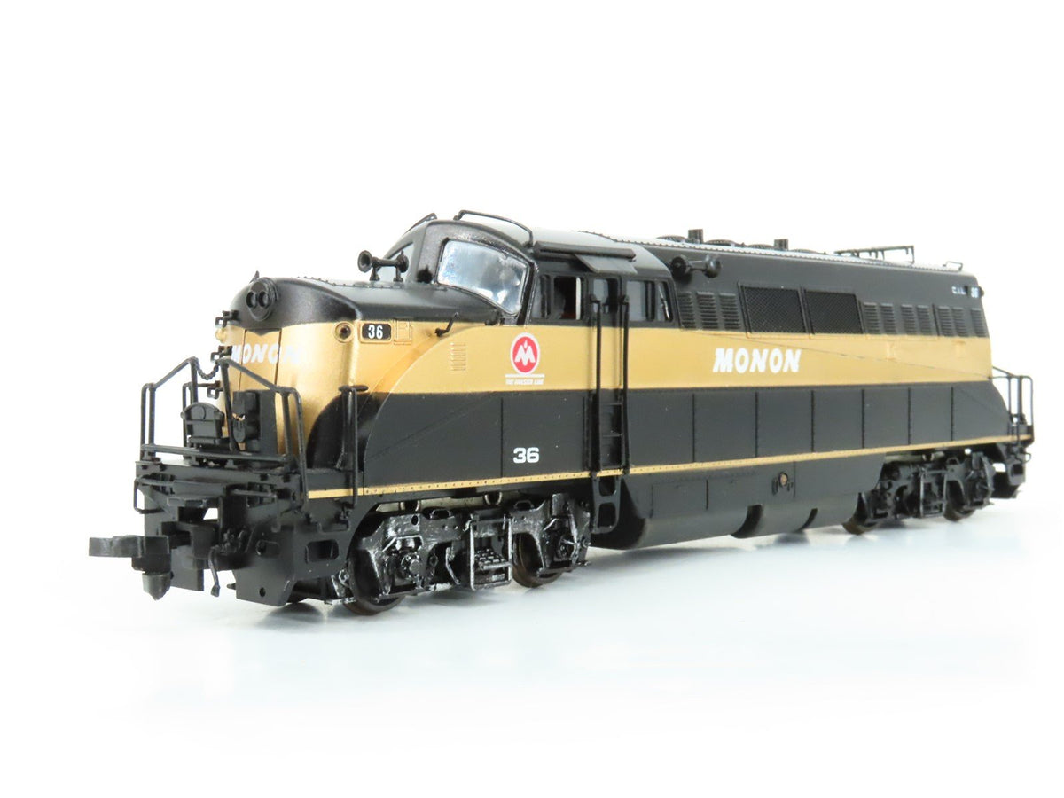 HO Scale Proto 2000 CIL Monon BL2 Diesel Loco 2-Unit Set Customized