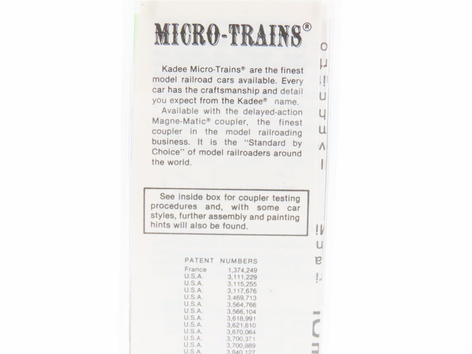 N Scale Kadee Micro-Trains MTL 49170 NWX North Western 40' Reefer #70160