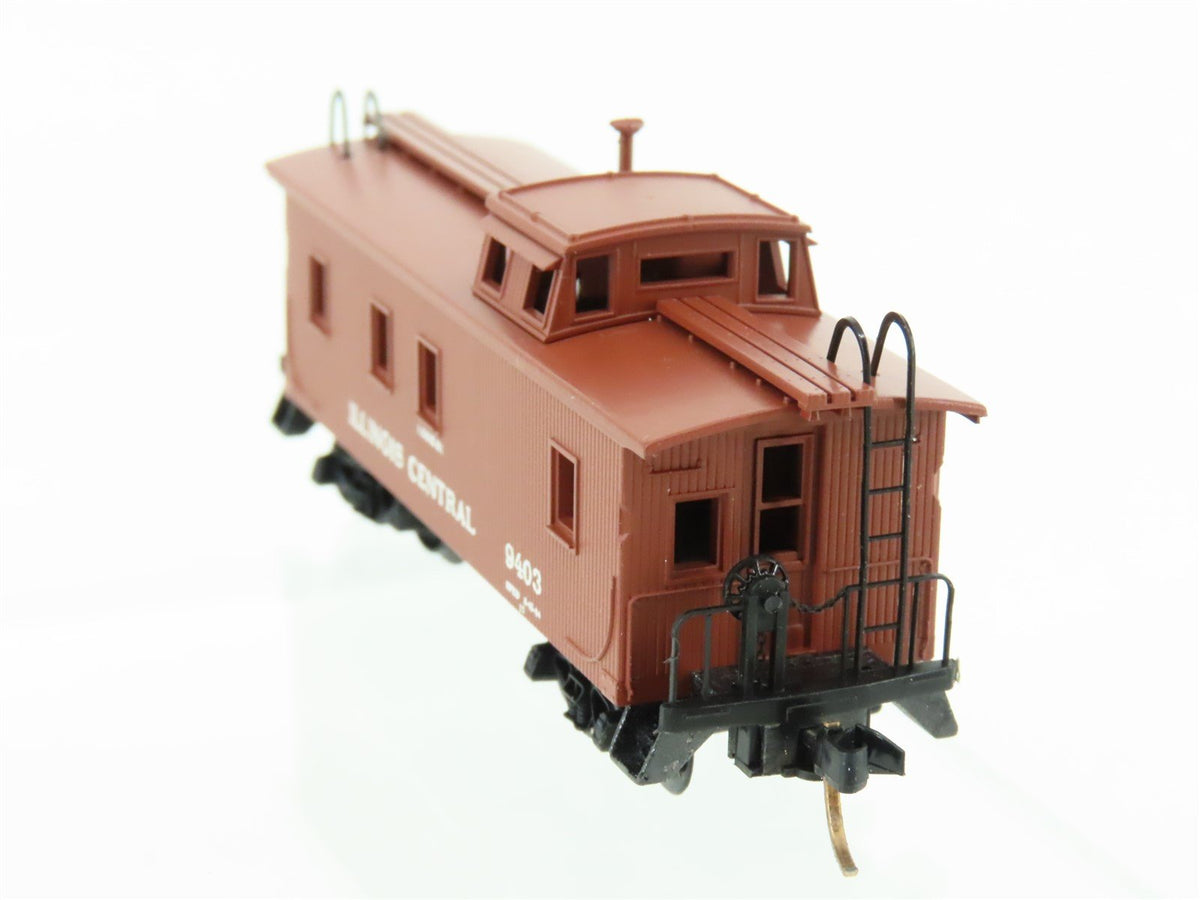 N Scale Kadee Micro-Trains MTL 50030 IC Illinois Central 34&#39; Caboose #9403