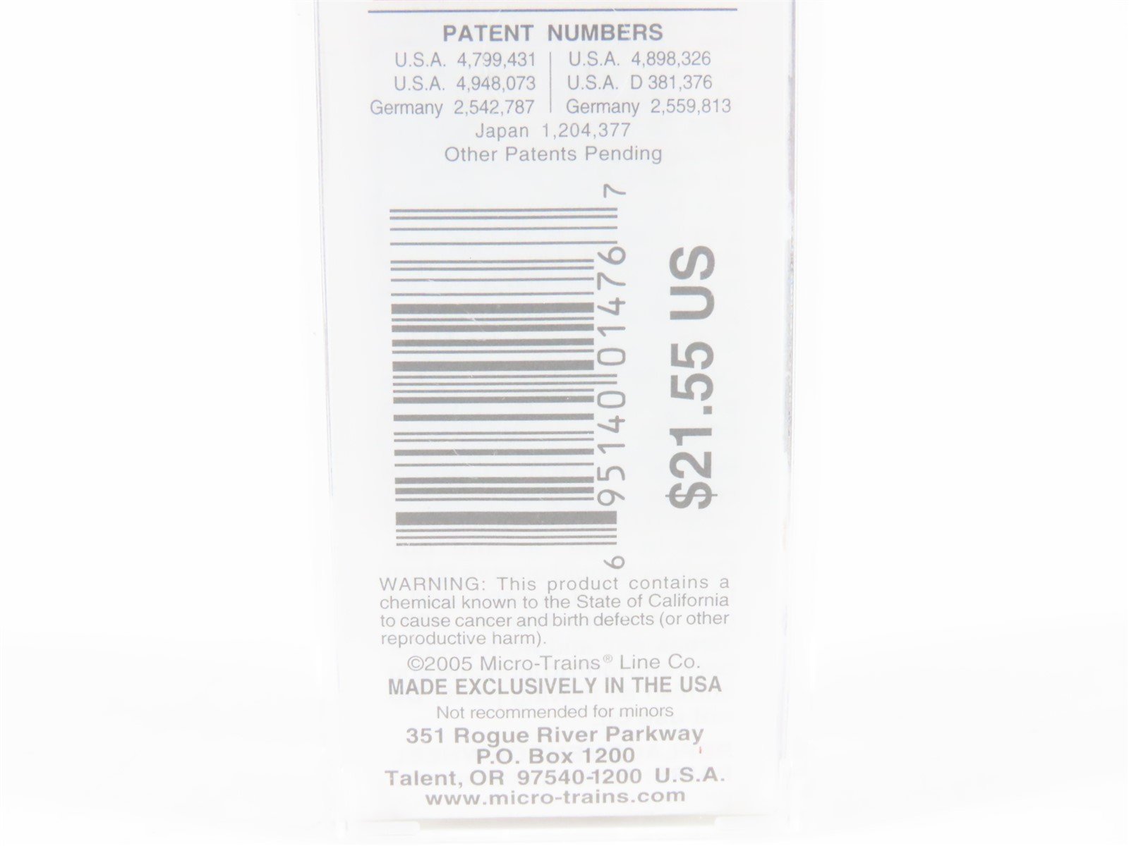 N Scale Micro-Trains MTL 09200190 BNSF Railway 2-Bay Center Flow Hopper 406031