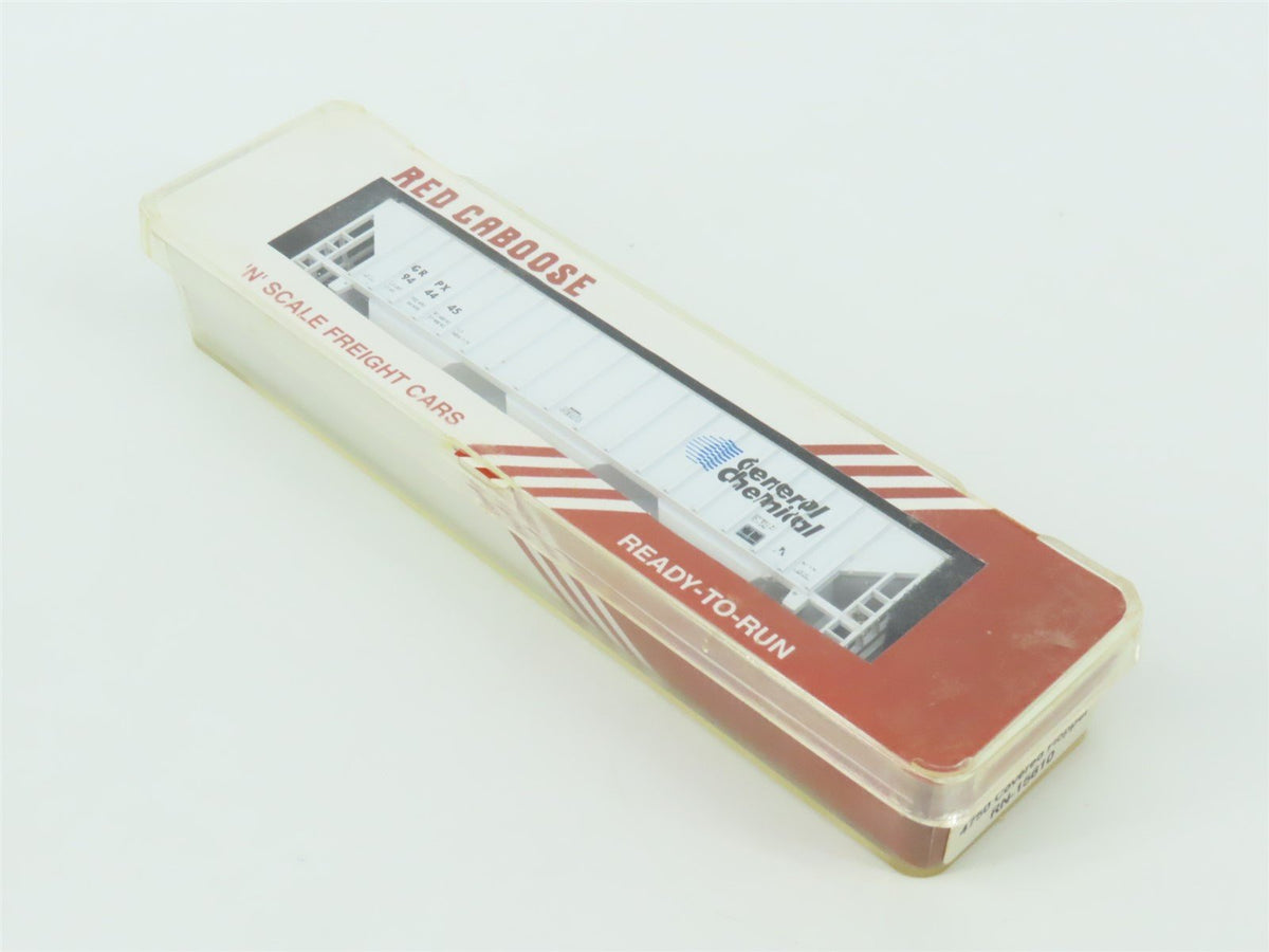 N Red Caboose RN-15610 GRPX General Chemical 3-Bay 4750 Covered Hopper #944445