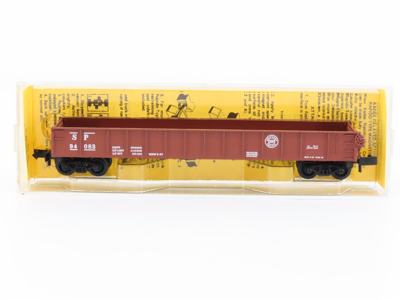 N Scale Kadee Micro-Trains MTL 48031 SP Southern Pacific 50' Gondola #94083