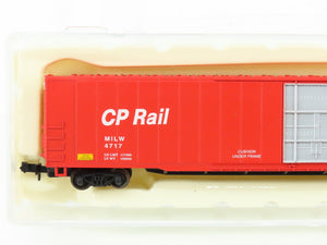 N Con-Cor 001-555657-1 MILW CP Rail 85' Hi-Cube Double Plug Door Box Car #4717