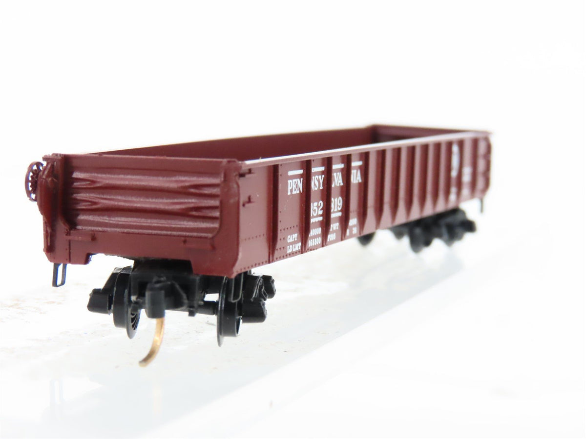 N Scale Kadee Micro-Trains MTL 48010 PRR Pennsylvania 50&#39; Gondola #352819